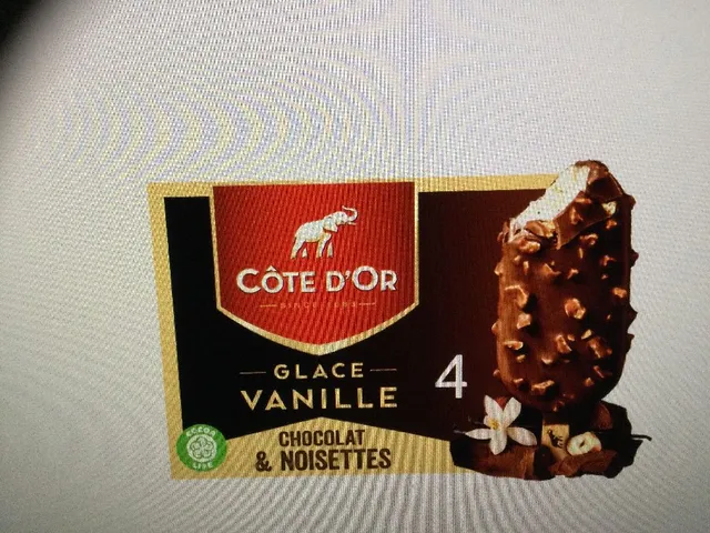 Glace vanille lait noisette CÔTE D’OR promo 34%