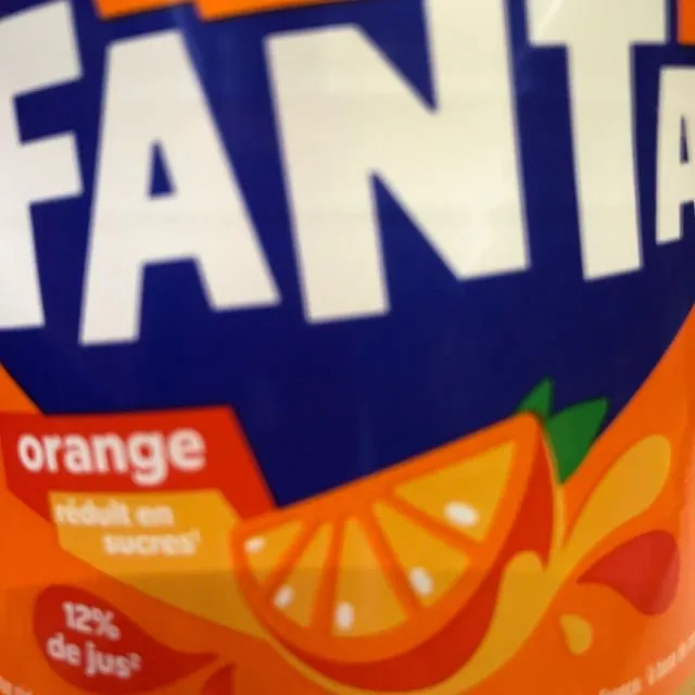 Soda orange aux arômes naturels FANTA