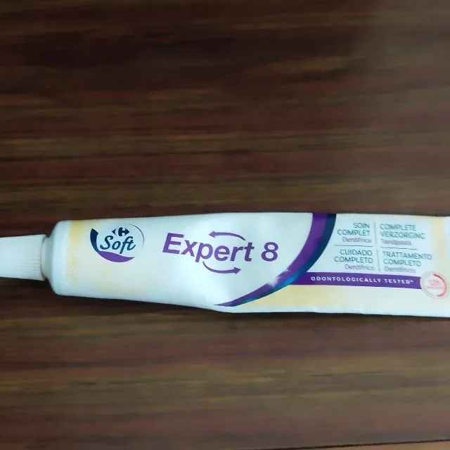 Dentifrice Expert 8 soin complet CARREFOUR SOFT