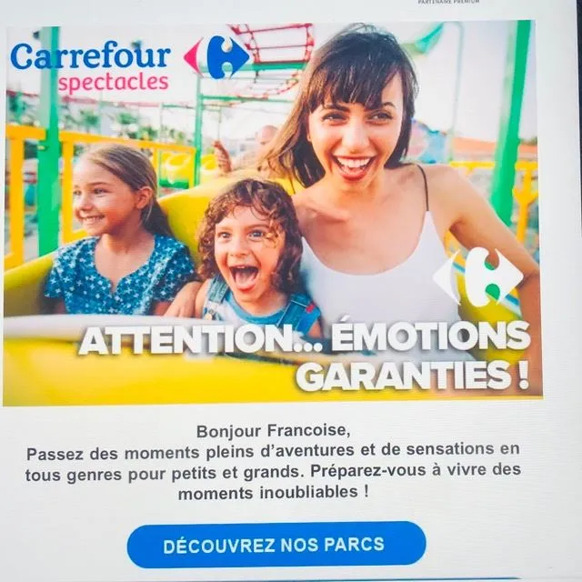 Émotions garanties pour toute la Famille avec Carrefour spectacles
