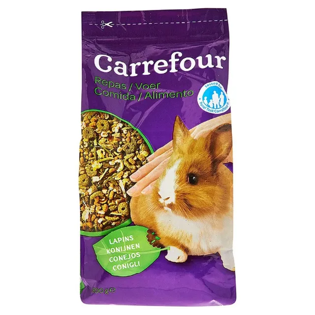 Repas pour lapins de la marque Carrefour