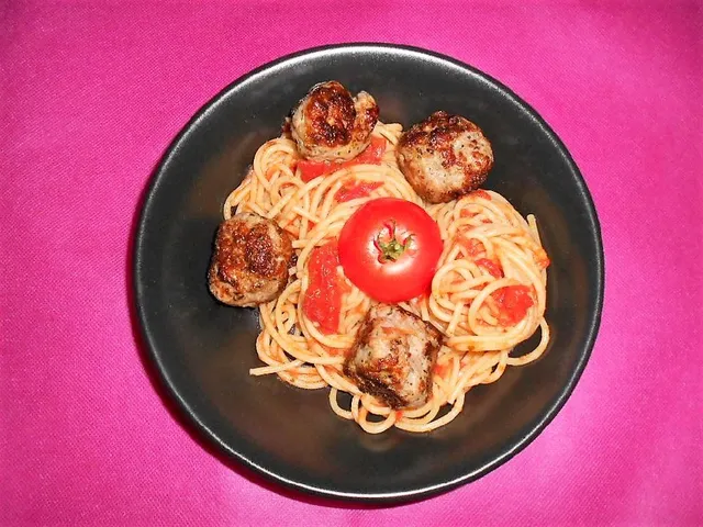 Les spaghetti aux boulettes de "La Belle et Le Clochard"