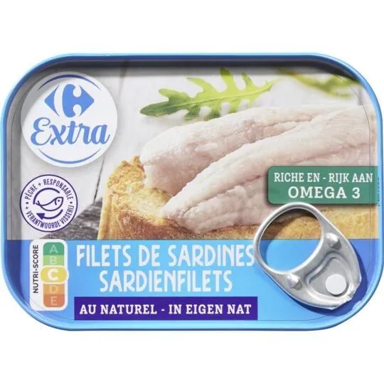 Filets de sardine