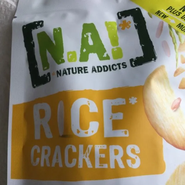 Biscuits apéritifs crackers de riz N.A!