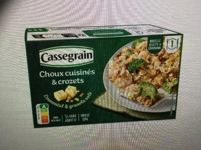 Choux cuisinés et Crozets CASSEGRAIN