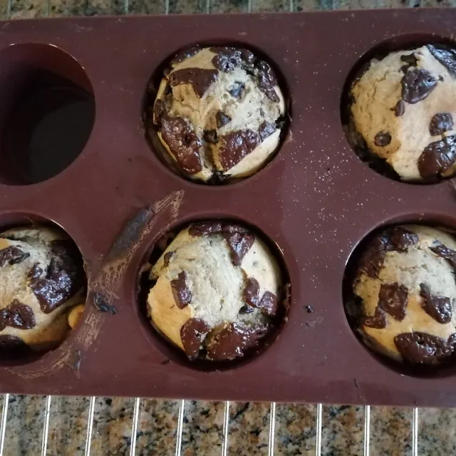 muffins pépites de chocolat recette légère