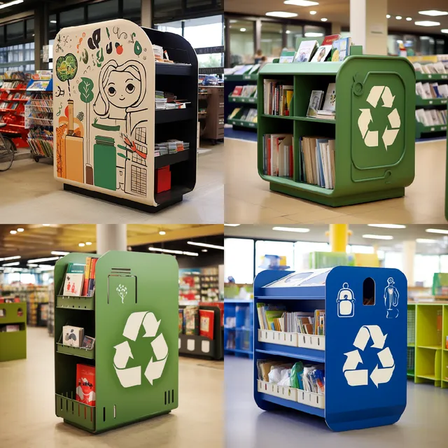 Carrefour contribue au recyclage papier et carton  avec sa nouvelle Box de recyclage de matériel Scolaire