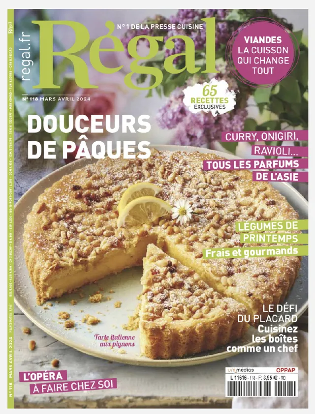 Magazine Régal n°118 - offert par Prisma Media