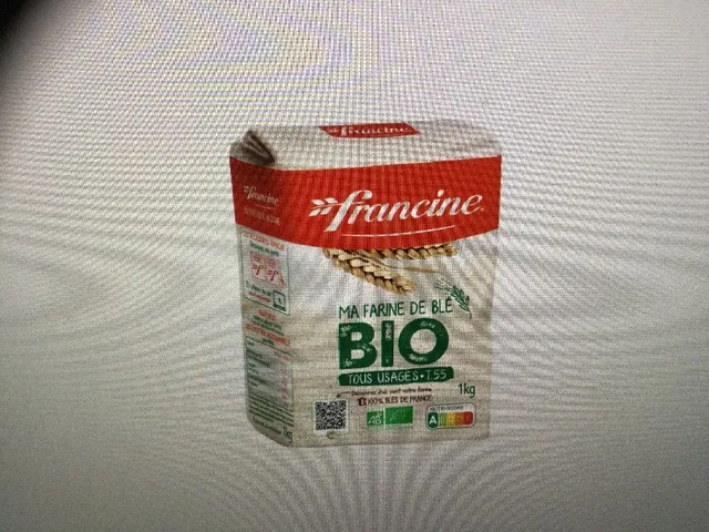 Farine de blé T55 Bio FRANCINE promo 30% soit 1,37€