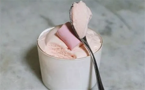 crème marshmallows et amande