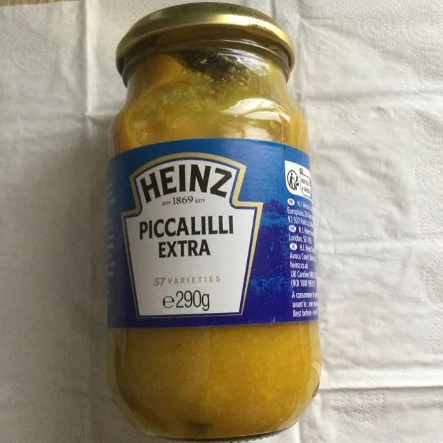 Sauce piccalilli extra HEINZ