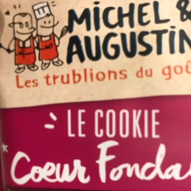 Cookies chocolat noisettes MICHEL ET AUGUSTIN