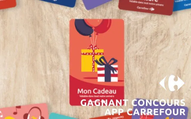 🎉 Annonce du gagnant : concours App Carrefour !