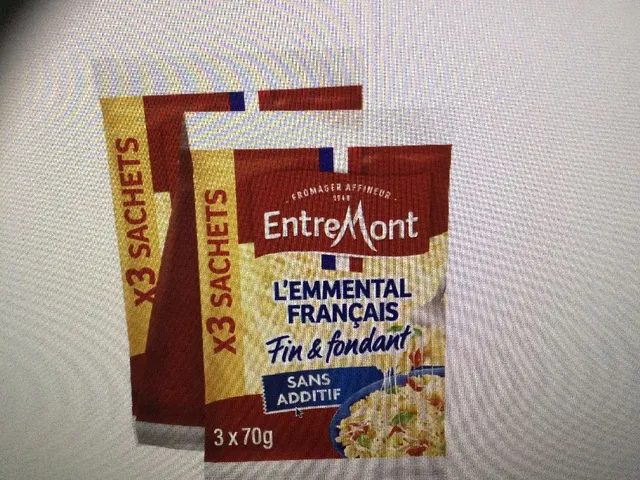 Fromage râpé Emmental ENTREMONT