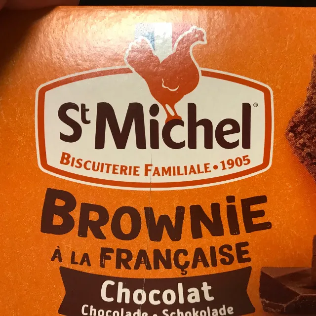 Gâteaux brownie au chocolat sans huile de palme ST MICHEL