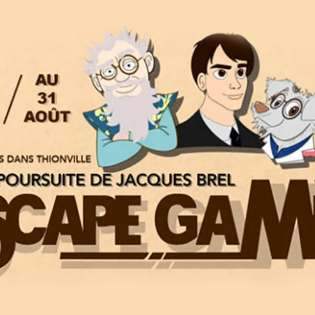 Escape Game gratuit : A la poursuite de Jacques Brel