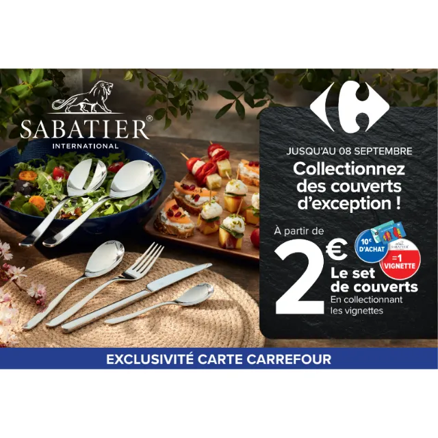 La qualité Sabatier pour vos repas quotidiens! 🍴