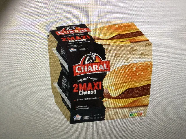 Burgers Cheese maxi CHARAL 6,99€   prenez-en 3=payez en 2