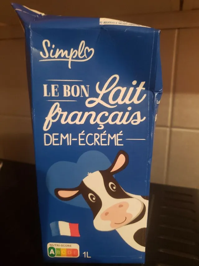 Le lait simpl ❤💯🐄