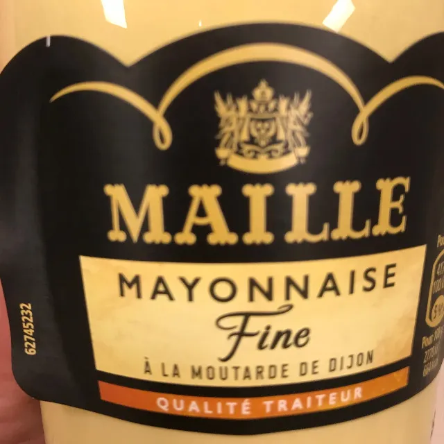 Mayonnaise Fine Qualité Traiteur MAILLE