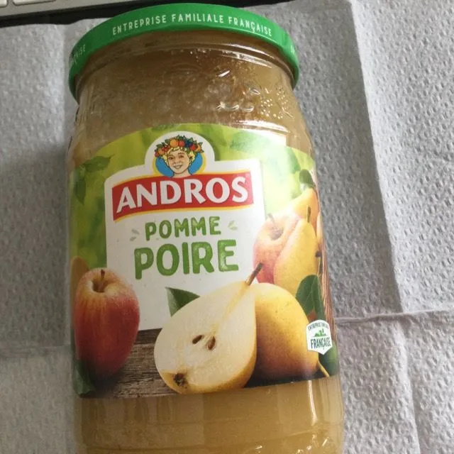 Compote pomme 🍎 poire 🍐 ANDROS