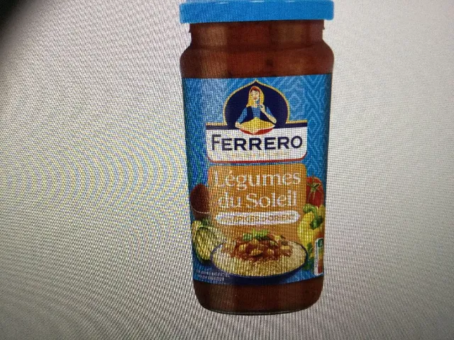 Sauce légumes du soleil aux épices d’orient FERRERO promo 30%