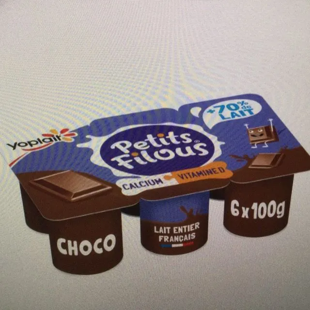 Yaourts enfant petits suisses chocolat PETITS FILOUS