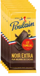 Chocolat noir POULAIN extra
