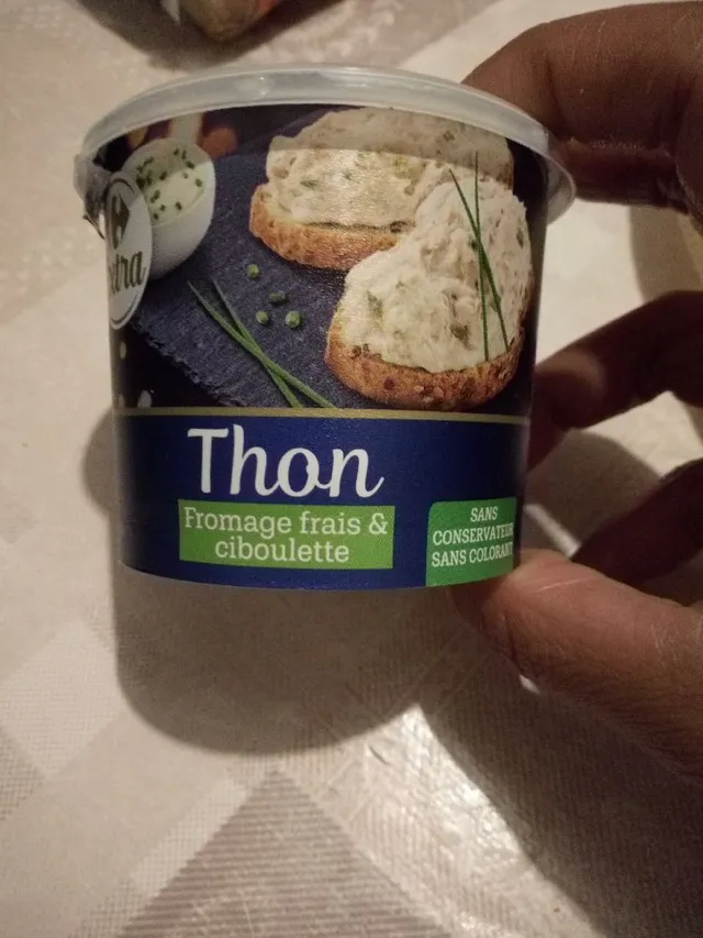 Toasts :thon fromage frais & ciboulette marque de carrefour Extra - 3
