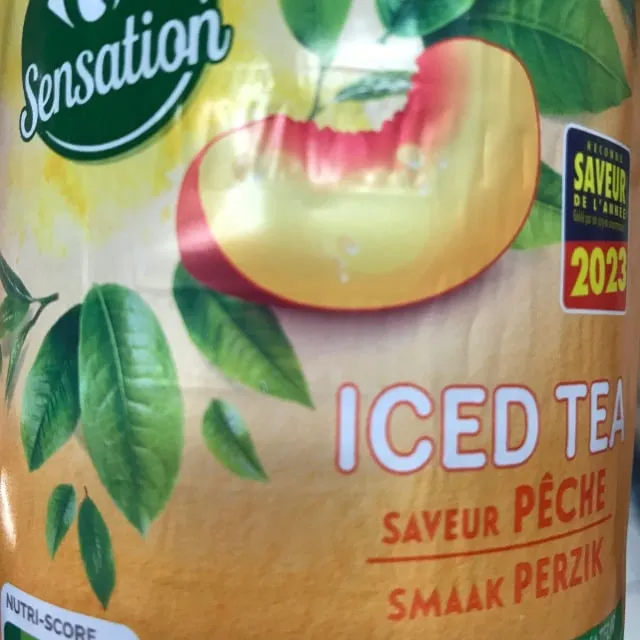 Boisson Iced Tea pêche CARREFOUR SENSATION