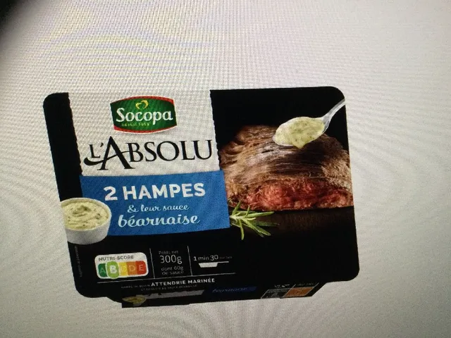 2 Hampes avec sauce béarnaise SOCOPA promo catalogue 4,75€
